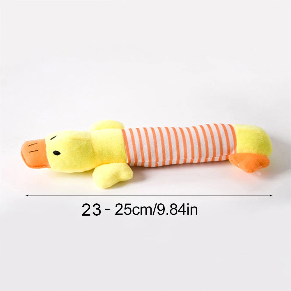 Stuffingless Animal Squeaky Dog Toy
