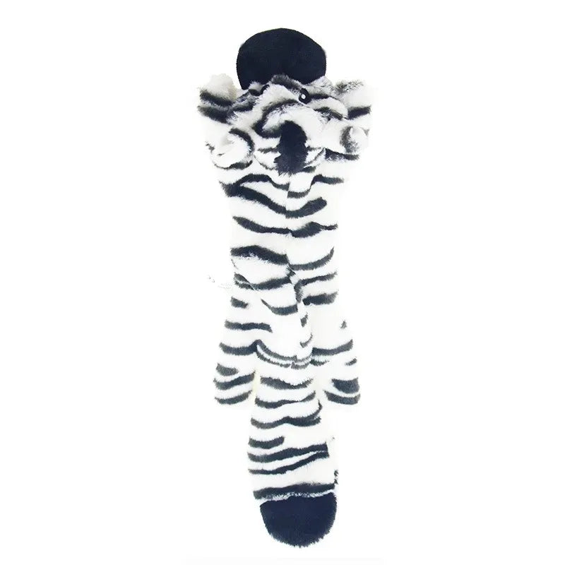 Stuffingless Animal Squeaky Dog Toy