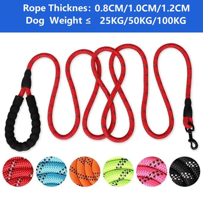 Strong & Soft Handle Dog Leash