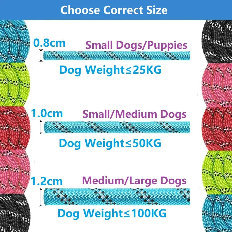 Strong & Soft Handle Dog Leash