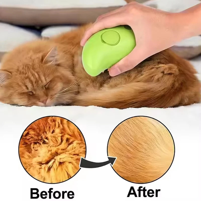 Pet's 3-in-1 Steam Brush