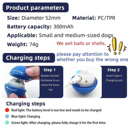 Electronic Interactive Pet Toy Ball