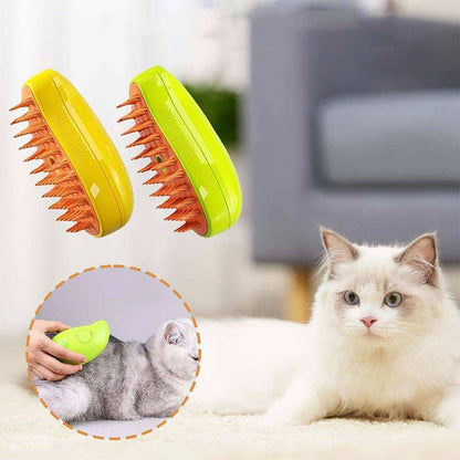 Pet's 3-in-1 Steam Brush