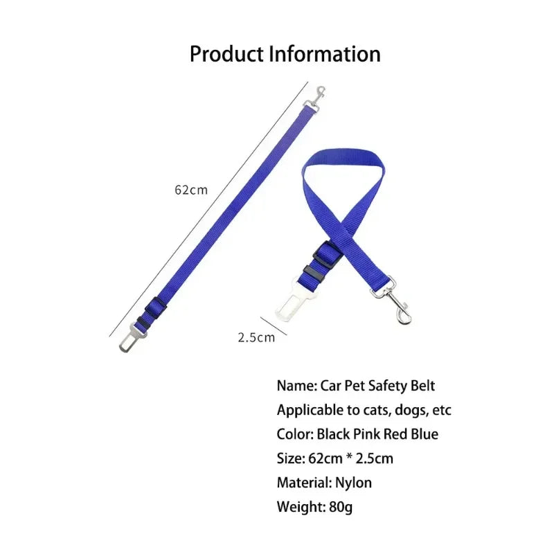 Pet Safety Car Seat Belt