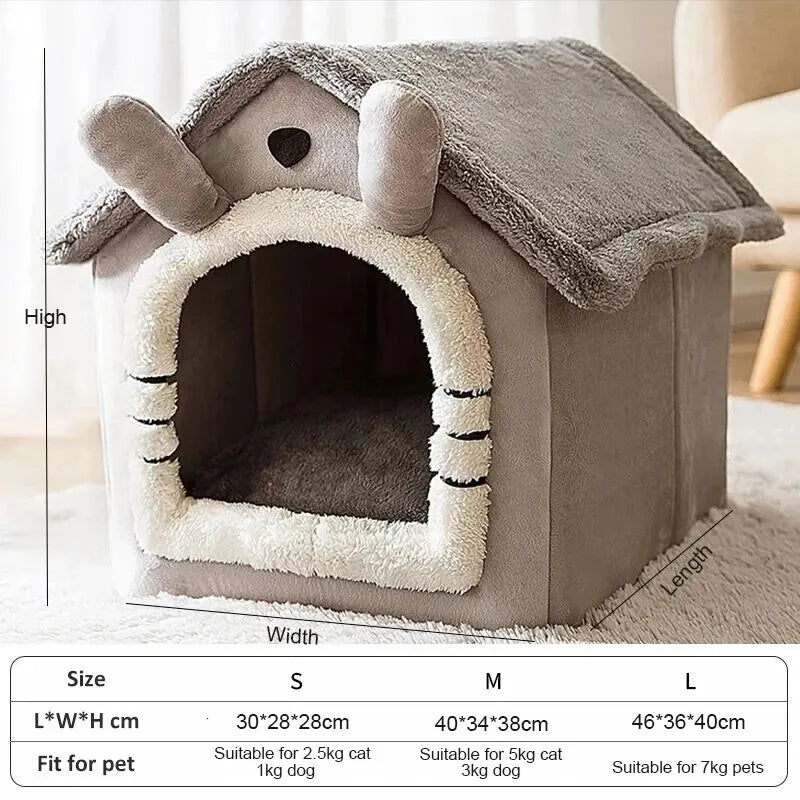 Indoor Soft Pet Bed Tent House
