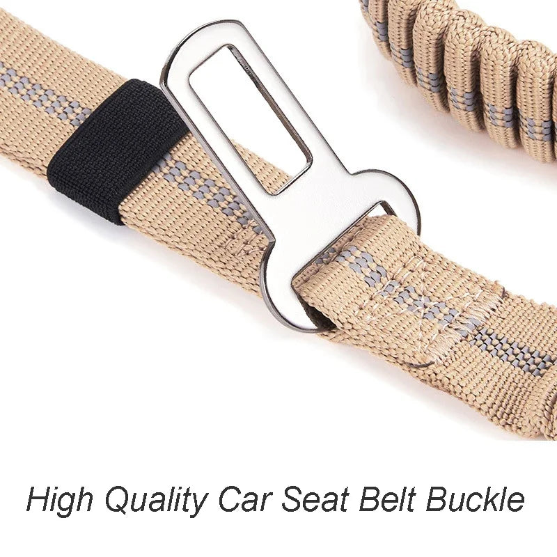 Reflective Shock Absorbing Tactical Dog Leash